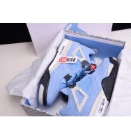 Blue JORDAN CT8527-400 AIR 4 University 0731